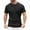 Black, variant on Men's Shirts Short Sleeve Pack Round Neck Classic Jersey Tee Vintage Undershirt Tee Tops Bulk Summer Soft Athletic Short Sleeve (Black,L)