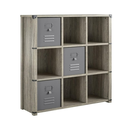 UPC: 0029986699206 | Nova 9 Cube Storage Bookcase – Grey Oak