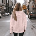 thumbnail image 3 of COEQINE Sweatshirts Women's Hoodies Pullover Oversized Loose Casual Wear Printing Long Sleeves Soft Outfits Fashion Women Y2K Cozy Hooded Sweatshirt Lip Print Fit Lightweight, 2XL, 3 of 7