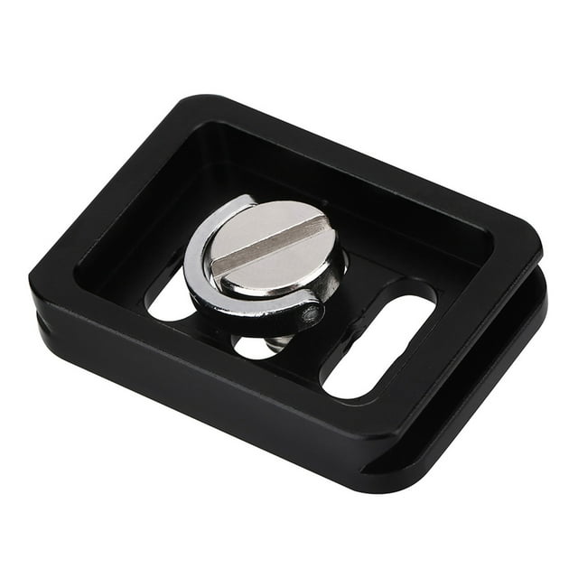 Placa de Cámara Placa de Liberación Rápida, Accesorio de Fotografía Con Tornillo de 1/4 '', Diseño de Cola de Golondrina Adecuado para Muchos Soportes, Compatible Con Rótula