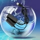thumbnail image 5 of Calentador de acuario USB Pantalla digital ajustable Calentador de termostato sumergible Tanque de tortuga Varilla de calentamiento de acuario para de ranas con Control de temperatura Zulema Varilla del calentador del tanque de acuario, 5 of 7