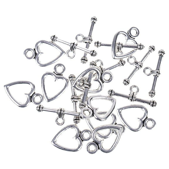 EHJRE 10 Sets Bracelet Toggle Clasps, DIY Craft Jewelry Making In Bulk