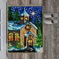 thumbnail image 4 of EHJRE Christmas Latch Hook Rug Kits for Carpet Rug Making, Needlework Decor House, 4 of 9