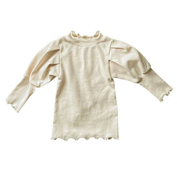 Zecgelong Baby Newborn Infant Girls Boys Spring Autumn Winter Solid Cotton Long Sleeve Tops Undershirt Sleepwear Clothes Girls Long Sleeve Tops Size 2-3 Years