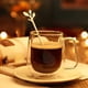 thumbnail image 4 of 25 Cuchara + 25 Tenedores Hoja de Acero Inoxidable Cuchara para Pastel de Café Tenedor Cucharas para Postre, Juego de Cucharaditas para Remover Dorado, 4 of 5