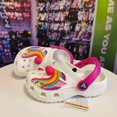 thumbnail image 5 of My Little Pony Disney Anime Junior calzado Kawaii, sandalias impermeables para exteriores de dibujos animados, zapatos de playa informales de Eva, regalos, 5 of 5