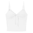 thumbnail image 4 of Fashion Lace Trim Layered Camisole With Bow Detail Contrast Spaghetti Strap Two Piece Tank Top 3d Print Tops for Women 80s Tops for Women, 4 of 6
