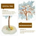 thumbnail image 6 of Exquisite Woven Crystal Stone Tree Tabletop Crystal Tree Shape Ornament, 6 of 6