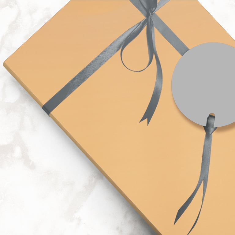 JAM Paper Matte Gold Wrapping Paper, 25 Sq Ft photo 4