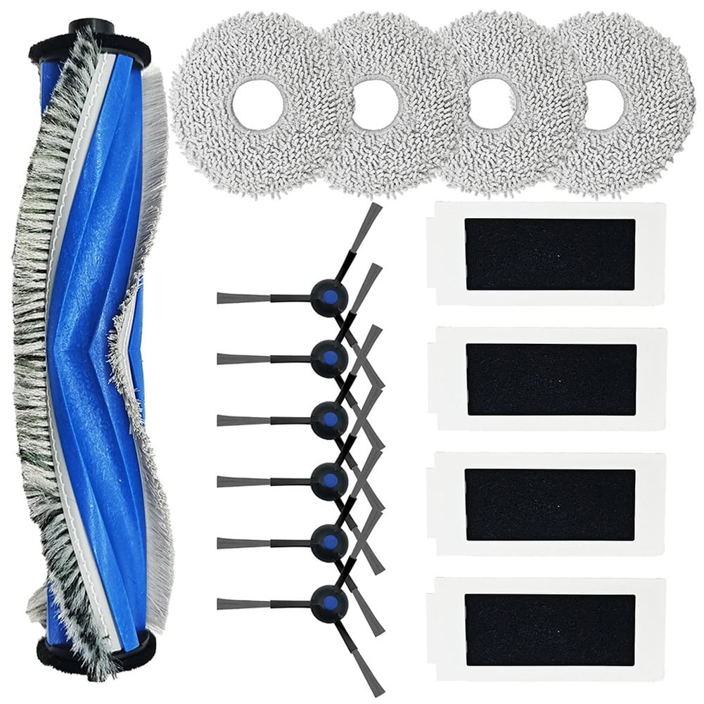For Ecovacs T30S/ T30S Pro Robot Vacuum Cleaner Side Brush Filter Mop Cloth