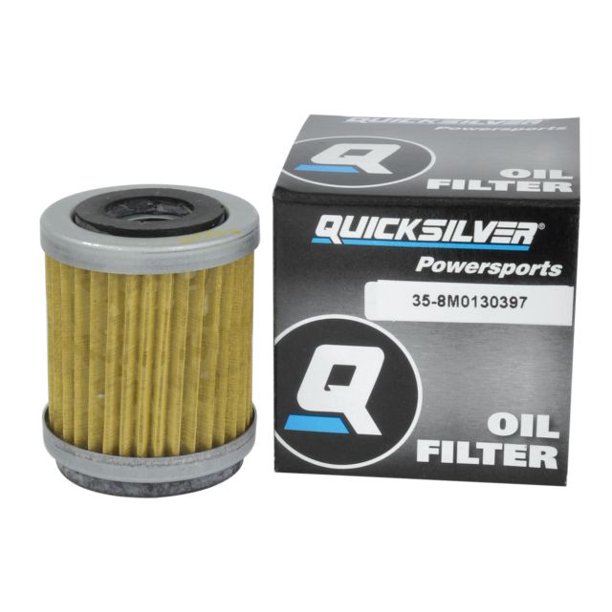 Quicksilver Oil Filter (8M0130397) Yamaha YFM350, YFM400 Series ATVs