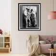 thumbnail image 3 of Historic Framed Print, Farmers at rural auction, Pettis County, Missouri, 17-7/8" x 21-7/8", 3 of 9