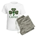 thumbnail image 5 of CafePress - Cavan Shamrock Women's Light Pajamas - Women's Short Sleeve Print T-Shirt and Pants Light Cotton Pajama Set, 5 of 7