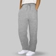thumbnail image 2 of KPOPLK Men's Cotton Yoga Sweatpants Athletic Lounge Pants Open Bottom Casual Jersey Pants for Men with Pockets(XXXL,b11-Grey), 2 of 6