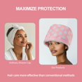 thumbnail image 3 of WWS-Hair Steamer Cap, Electric Hair Care Hat Heating Cap with 2 Mode Temperature Control, Removable Washable Hair Cap for Hair Spa Home (Pink & White), 3 of 4