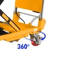 thumbnail image 6 of APOLLOLIFT 330lb Hydraulic Scissor Lift Table,  29.1" Lifted, 25 Foot Pedal Cycles Table Cart, 29.1x17.7" Size, 6 of 7