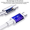 thumbnail image 4 of USB C Male to USB C Male Extension Cable 100W Charging Data Transfer 10Gbps Quick Charging Wire Cord for Laptop Tablets, 4 of 9