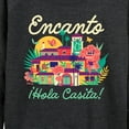 thumbnail image 3 of Encanto - Hola Casita - Women's Lightweight French Terry Long Sleeve Shirt, 3 of 5