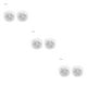 thumbnail image 3 of Pasador giratorio Inteprter Pack de 100 Acero Inoxidable Transparente 3piezas, 3 of 6