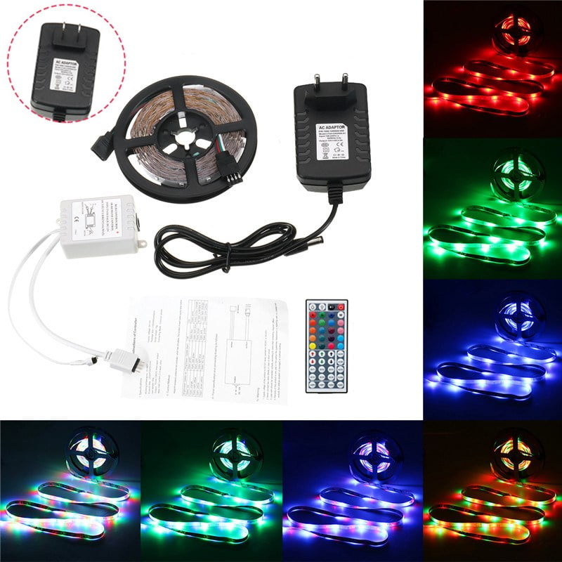 5M 16.4FT LED Strip Lights Color Changing Light Strips with Remote