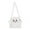 White, variant on PEIBang Halloween Ghost Crossbody Purse,Cute Ghost Plush Bag,Soft Bag with Adjustable Strap Halloween Purse for Women