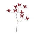 thumbnail image 4 of Arreglo floral con ramas de mariposas artificiales para cumpleaños. Ideal para hacer ramos de flores. Estilo A, 4 of 9