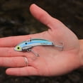 thumbnail image 2 of SteelShad Original - 3/8 oz - Kentucky Shad - 3 Pack - Lipless Crankbait for fresh water & salt water Fishing - Long Casting Bass Lure Perfect for Bass, Pike, Musky, Walleye, Trout, Salmon and Striper, 2 of 5