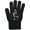 Black, variant on ChloeNoel Ice Skating Gloves - GV22 (Mini Lay-Back Skater Crystals)