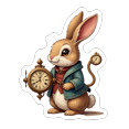 thumbnail image 5 of Steampunk Rabbit Steampunk Stickers, Waterproof Rabbit Steampunk Sticker for Water Bottle Laptop Phone Cases Planner Skateboard Luggage Helmet Party Favor Decor, Ideal for Adults Teens Teacher Rewards, 5 of 9