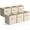 Beige-11 Inch, variant on 11 Inch Pastel Blue Foldable Fabric Storage Cubes