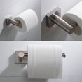 thumbnail image 3 of Kraus KEA-17729BN Ventus Bathroom Toilet Paper Holder, Brushed Nickel, 3 of 7
