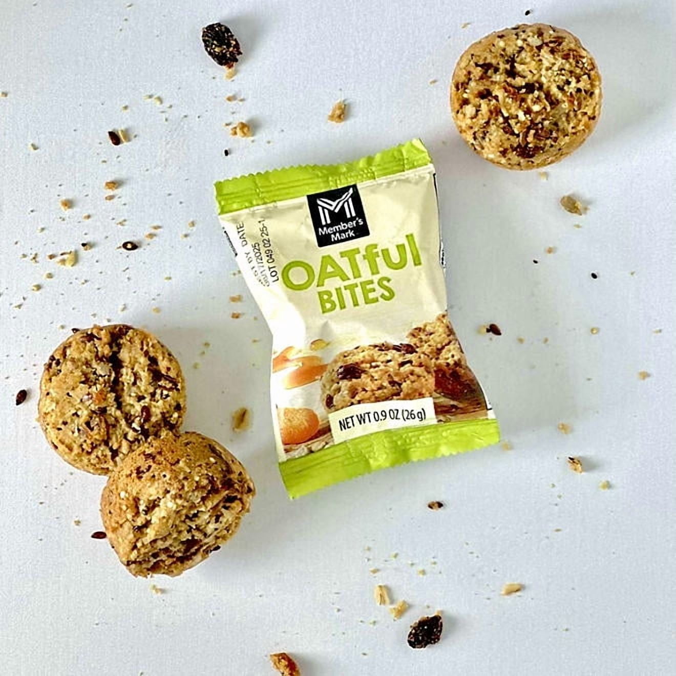 OATful Bites, With Rolled Oats And Dried Fruit 0.9 oz., 24 Individually Wrapped pack.