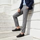 thumbnail image 3 of Mocasines para Hombre Bruno Marc Henry-1 Negros Slip-On Talla 7, 3 of 8