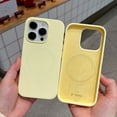 thumbnail image 5 of Funda magnética de silicona líquida para teléfono Magsafe con carga inalámbrica, funda Original para iPhone 16 Pro Max 15 Plus 14 13 12 11, 5 of 5