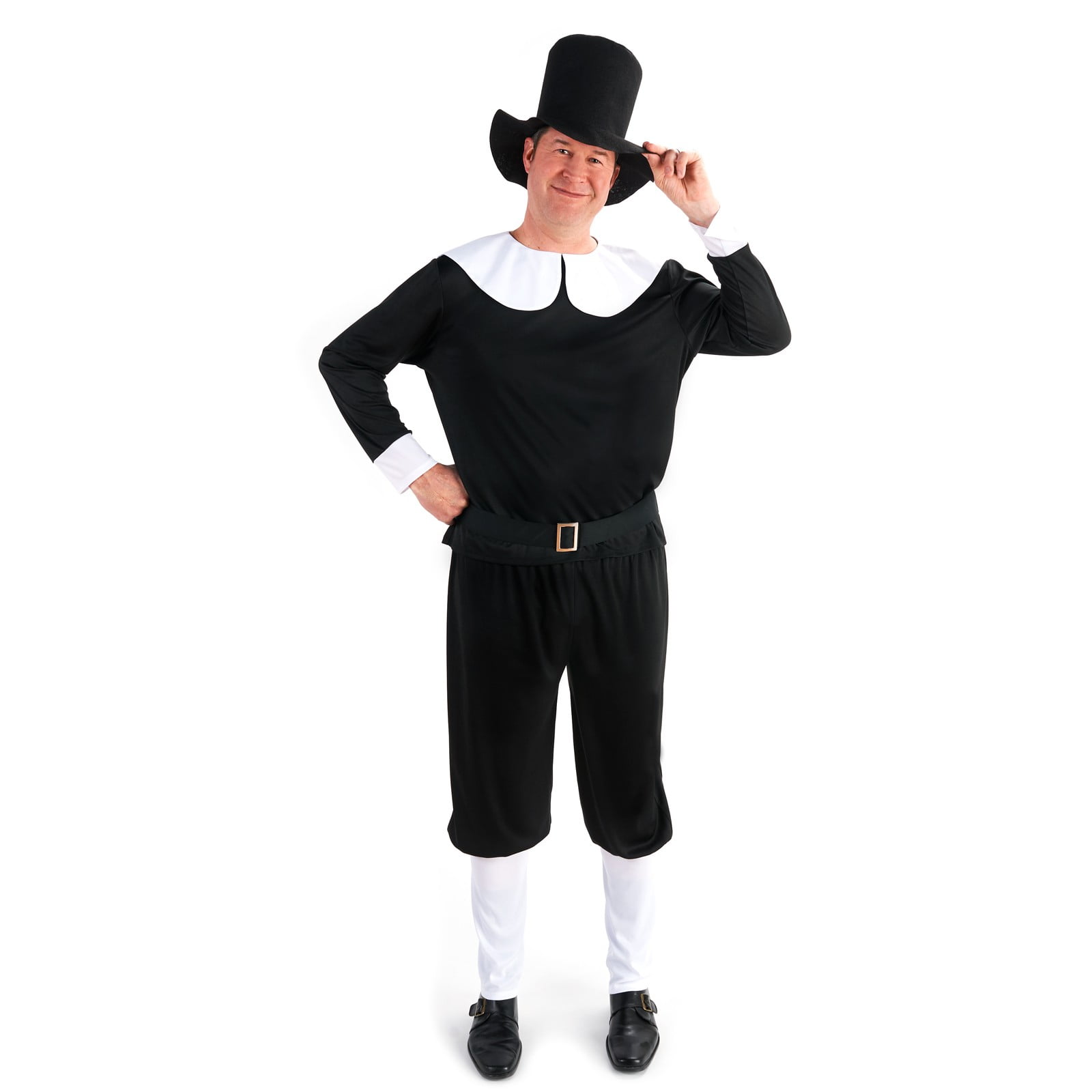 Plymouth Pilgrim Male Adult Plus Costume - Walmart.com