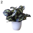 thumbnail image 4 of Soumake Artificial Foliage Plant Potted Bonsai Party Mall Market Desktop Office Decor, 4 of 8