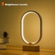 thumbnail image 4 of Wooden LED Table Lamp, Multiple Temperature Colors, Bedroom Night Light, Dimmable LED Lighting, Living Room Small Table Lamp, 4 of 5