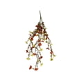 thumbnail image 5 of 2 Pack Artificial Fall Hanging Basket 29.92 Inch Faux Silk Cascading Floral Arrangement for Outdoor Porch Patio Wall Decor and Autumn Home Decoration, 5 of 5