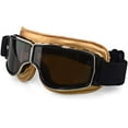 thumbnail image 1 of LILSIS Motorcycle Goggles Vintage Motorcycle Goggles Aviator Pilot Scooter Goggles, 1 of 6