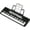 Non-set, variant on 61 Key Keyboard Piano, Electric Piano Keyboard Kit, Includes Speaker Microphone, Sheet Stand and Power Supply, Gift for Beginners