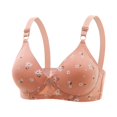 thumbnail image 4 of MEICHEN Women's Daisy Bras Comfortable Full Coverage Bralette Cotton Wireless Seamless Underwear Trendy Summer Fall Essentials Clothes, 4 of 4