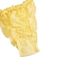 thumbnail image 2 of xiaxaixu Womens Bra and Tong Lingerie Set Two Piece Tie Ruffle Trim Homewear, 2 of 3