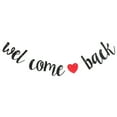 thumbnail image 1 of EeaseCA Welcome Back Banner Welcome Back Banner Decor School Party Decor Decorative Paper Banner, 1 of 8