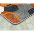 thumbnail image 2 of Joy Carpets Kid Essentials Team Up 78" x 109" Indoor Area Rug in Color Orange, 2 of 5