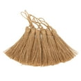 thumbnail image 3 of Craft Tassels, Great Decor Rustic Style Natural Jute Tassels Simple Design  For Jewelry, 3 of 8