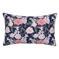 thumbnail image 1 of Fotbe Rose Flowers Funda de Almohada Decorativa Estilo Occidental, Lujo en Algodón, Fundas para Almohadas King, Cojín Estampado para Decoración del Hogar-16"x24", 1 of 6