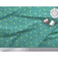 thumbnail image 3 of Soimoi Green Moss Georgette Fabric Geometric & Cactus Tree Print Fabric by the Yard 42 Inch Wide, 3 of 3