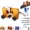 1pc Yellow, variant on Chainsaw Sharpener Tool, Universal Chain Saw Sharpening Jig Kit with 5 Grinding Rods, Portable Chain Blade Sharpener for Gas & Electric Chainsaws