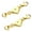 Yellow, variant on 18K Gold Plated Extender Chain, Bracelet Necklace Extender, Heart Extension Necklace with Lobster Clasp