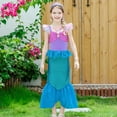 thumbnail image 6 of Princess Costume Princess Dress Up for Girls Kids Birthday Party Outfit with Accessories Size 8-9 (K77), 6 of 6